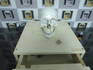 Escape room prop: Skull drawer prop